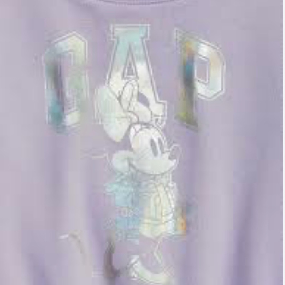 GAP x Disney Toddler Minnie Mouse Sweatshirt metallic #e25